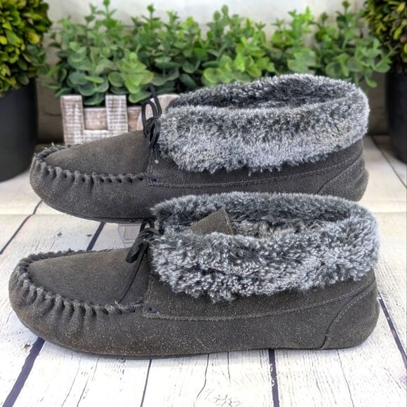 Minnetonka Cabin Booties Slippers - Picture 4 of 9